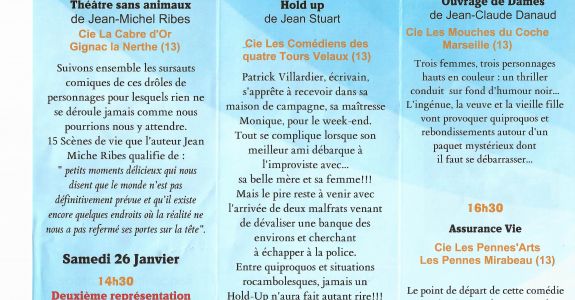 9ÈME FESTI’VAL DES VIGNES THÉÂTRE AMATEUR AU MAS BLEU