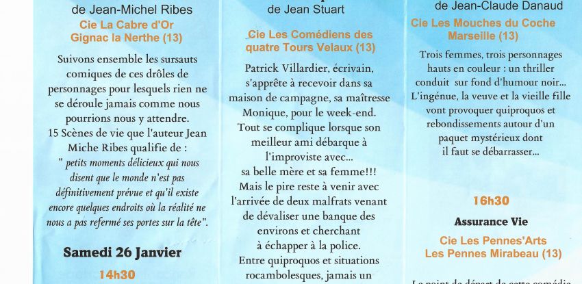 9ÈME FESTI’VAL DES VIGNES THÉÂTRE AMATEUR AU MAS BLEU